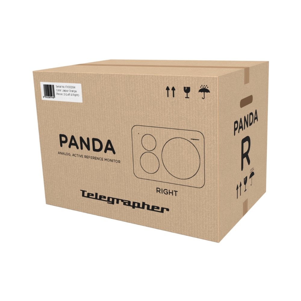 Telegrapher_PANDA_-_8-inch-Active_Analog_3-Way_Midfield_Studio_Monitor_-_Trooper_White_Pair_-_10_Shipping_Box