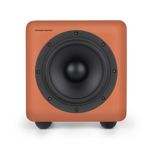 Telegrapher_HIPPO_-_10-inch_Active_Analog_Subwoofer_Jaipur_Orange_-_1_Front