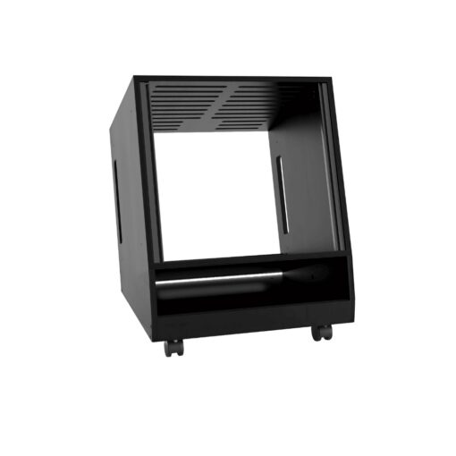 SESSIONDESK_ALEA_-_10RU_Face-Up_Vertical_Side_Rack_Solution_-_1_Vertical_Side_View