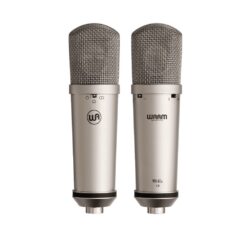 Warm_Audio_WA87JR_-_Large_Diaphragm_FET_Transformerless-Condenser_Microphone_Nickel_-_2_Front_and_Rear